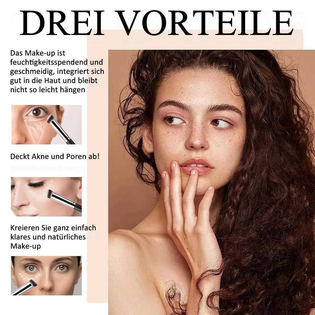 🌸Strahlende Augen enthüllen 50% RABATT 💖Aufheller für die Augenpartie, kaschieren und aufhellen dunkle Augenringe