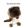 💥LAST DAY SALE 50% OFF🔥Cute Faux fur Raccoon Tail Parent-Child Plush Hat