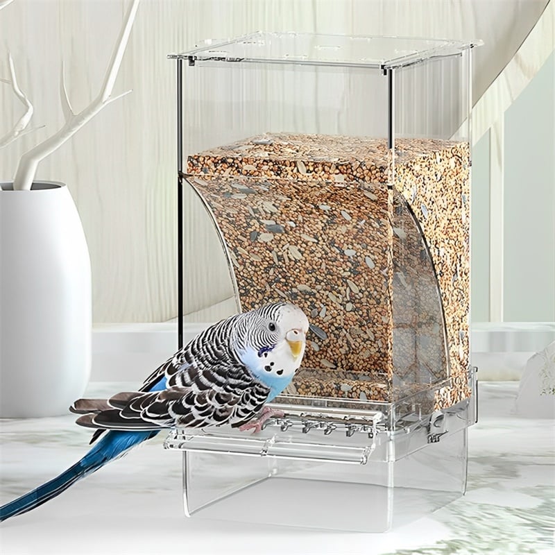 🔥No Mess Automatic Bird Feeder