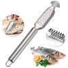 (🌲EARLY CHRISTMAS SALE - 49% OFF) Stainless Steel Fish Scaler, 🔥Buy More Save More