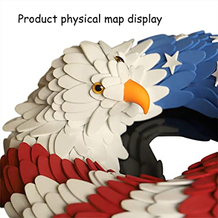 💝2023 Independence Day Sale 48% OFF🎁American July 4th Eagle Wreath