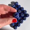 🔥Cute Blueberry Fridge Magnet – Handmade Ceramic Decor