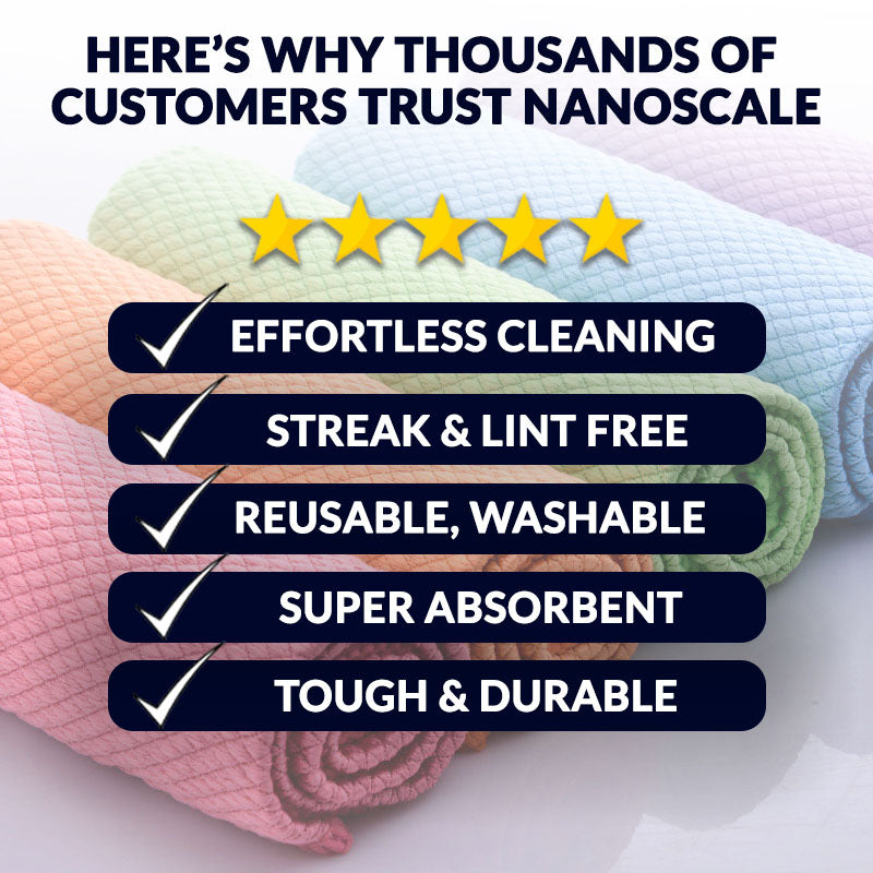 💗Mother's Day Sale 30% OFF💗Streak Free Miracle Cleaning Cloths(BUY 5 GET 3 FREE&FREE SHIPPING)