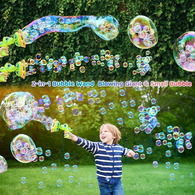 🔥Last Day 50% OFF- Electric Dinosaur Bubble Machine (Buy 2 Free Shipping)