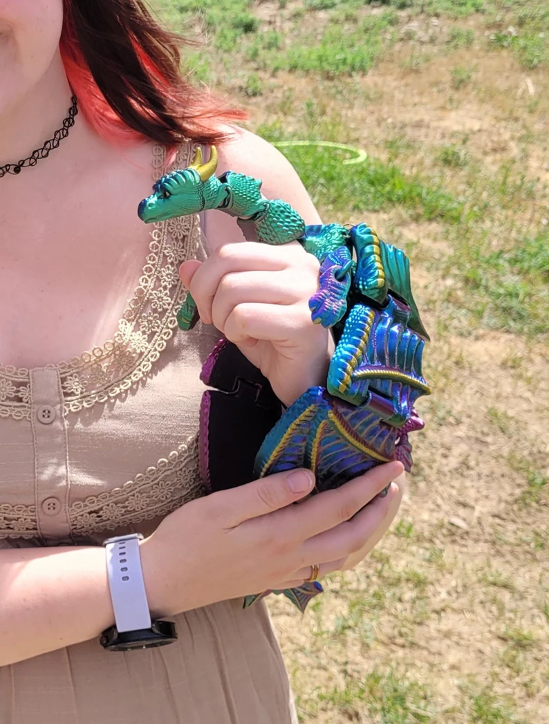 🔥Today's Exclusive Discount - Dragon Hand Puppet Renaissance Fair Fest Fantasy