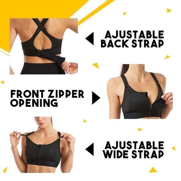 🔥HOT SALE 🔥NEW Wireless Supportive Sports Bra