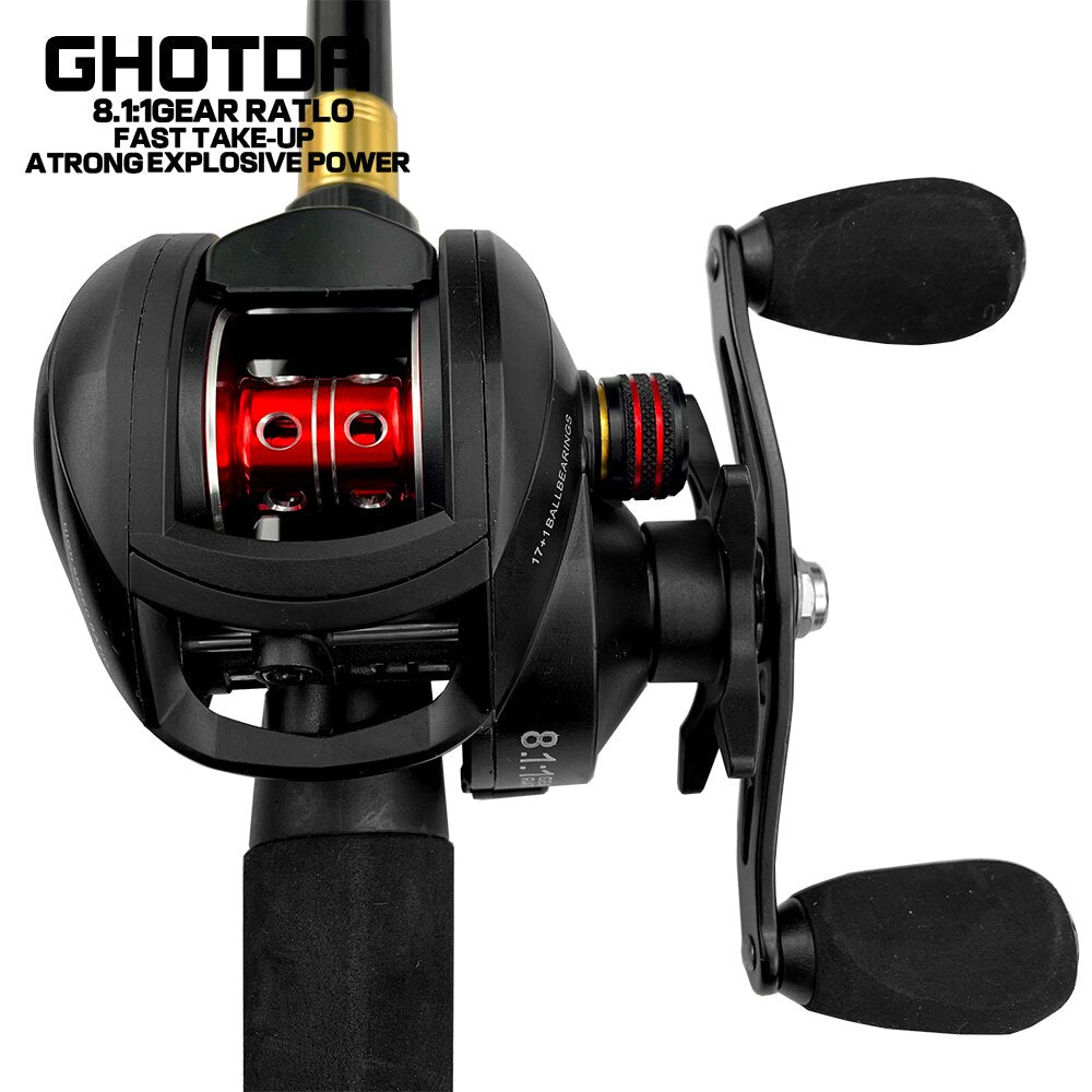 🎣 Summer Sale-35% OFF🐠SPARK PRO Ultralight Baitcasting Fishing Reel