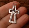 ✝️100% Handmade Silver Cross Healing Heart(Milo Cross Handmade®)