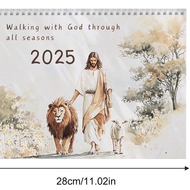 🎄New Year Sale 49% OFF🔥Christianity 2025 Bible Verse Calendar