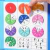 🔥Last Day Promotion 70% OFF🔥Montessori Magnetic Book Fraction Puzzle For Children