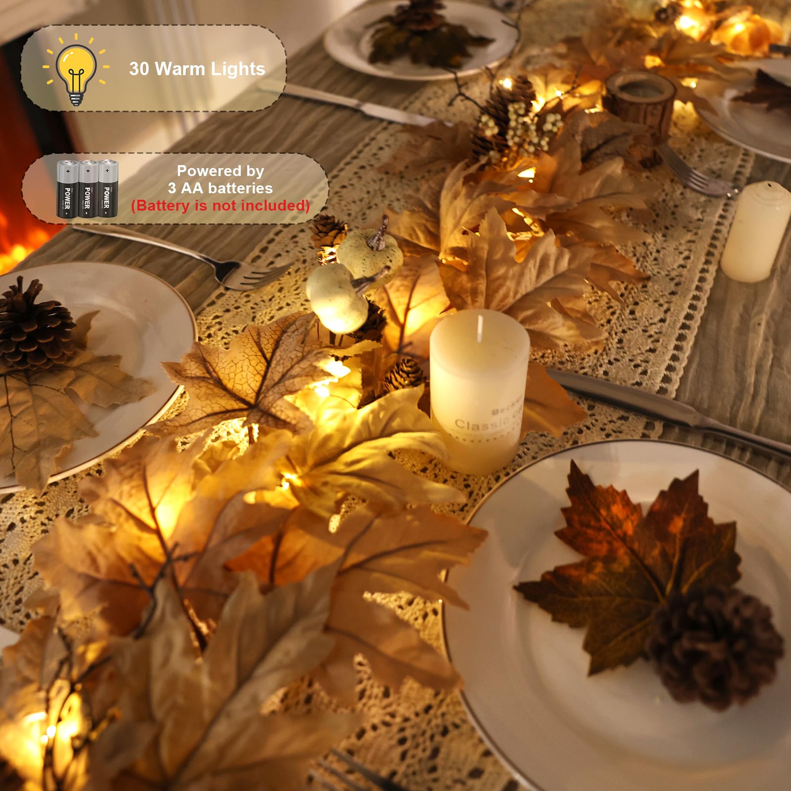 🎁TikTok Last Day Sale - 70% OFF🔥Harvest Glow Garland