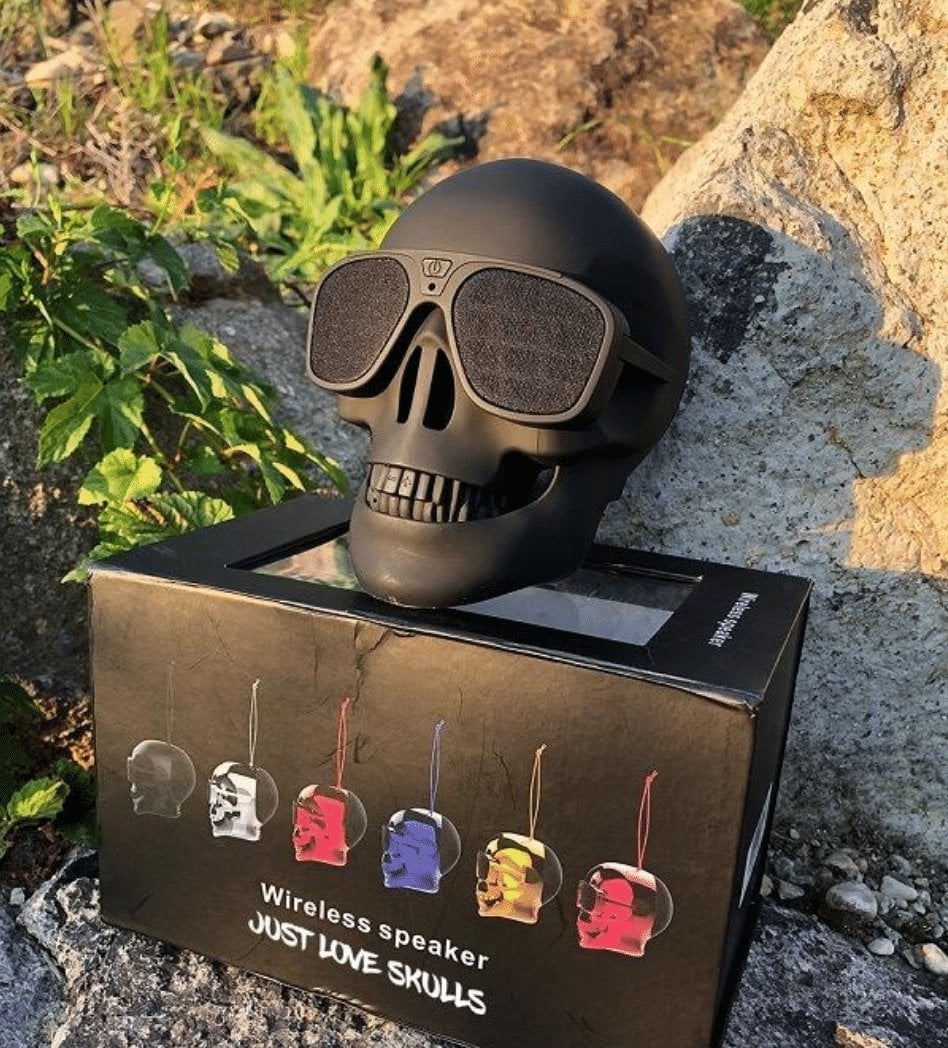 🔥 Last Day Promotion 50% OFF🔥Wireless Skull Bluetooth Speaker🤩，VIP FREE SHIPPING