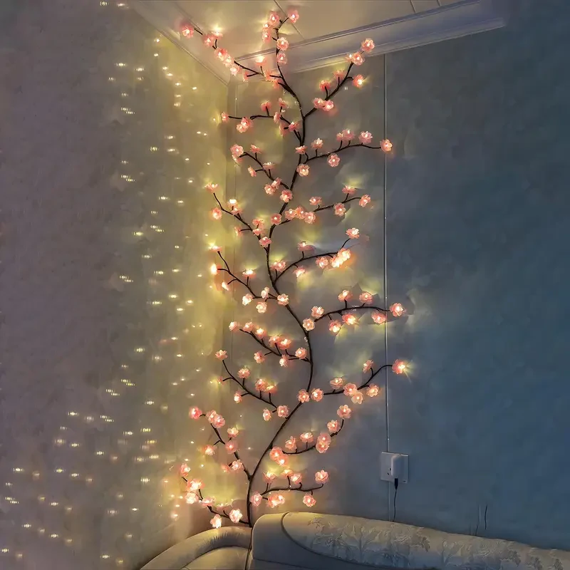 🌿 LED Tree Branch Design Light – USB Powered Decorative Lamp