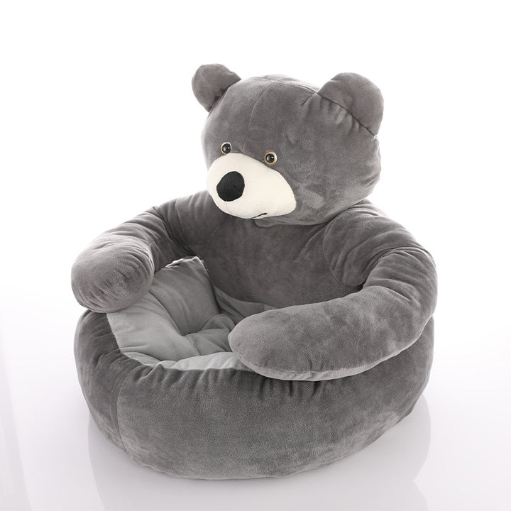 (Last Day Promotion- SAVE 70% OFF)Teddy Bear Cuddler Cat Bed Dog Bed