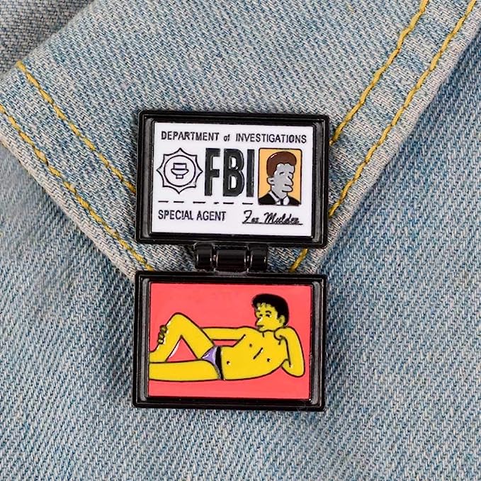 🎃Halloween Early Sale 50% OFF🔥Novelty FBI ID Card Pin