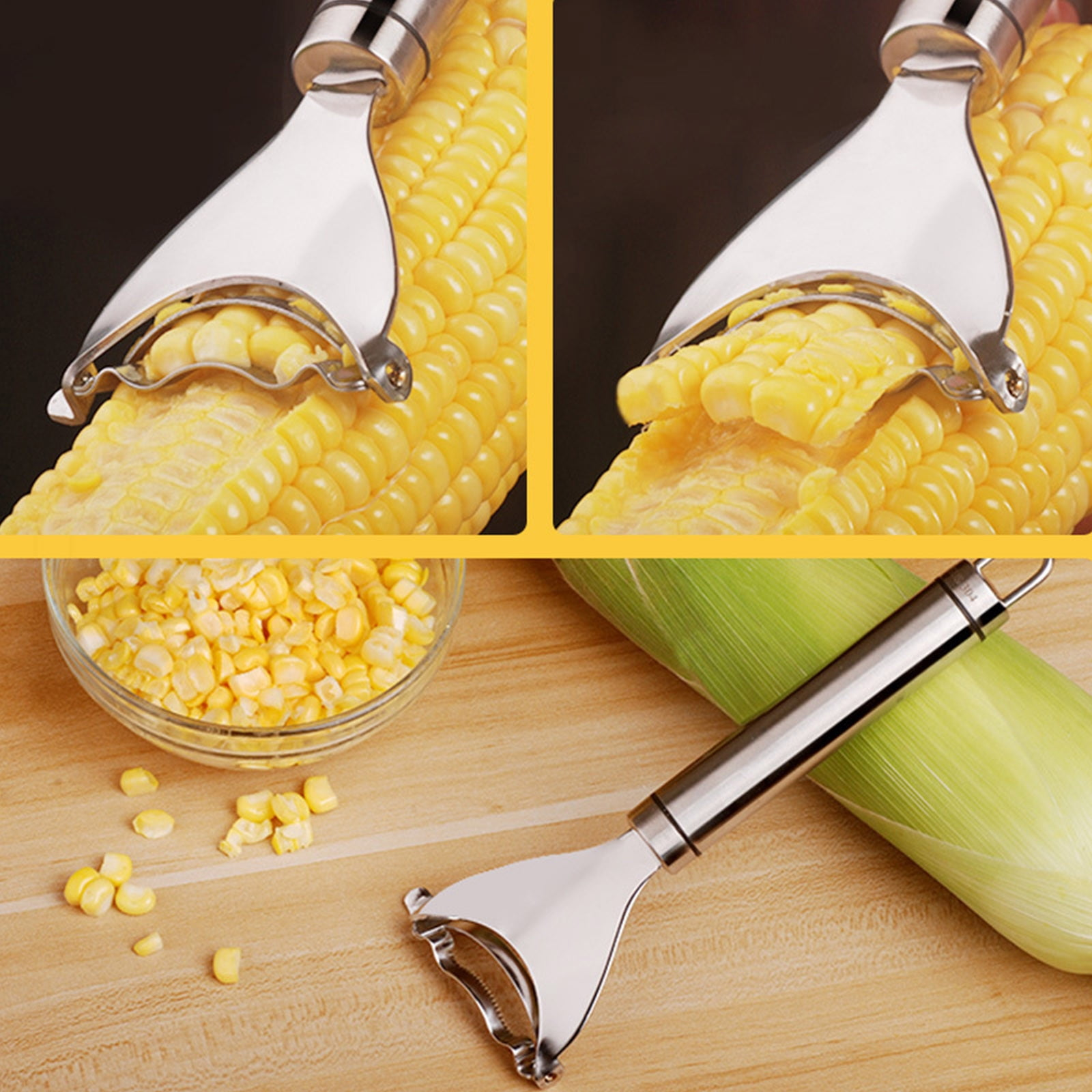 🔥Limited Time Sale 48% OFF🎉Easy Corn Peeler(Buy 2 Free 1)