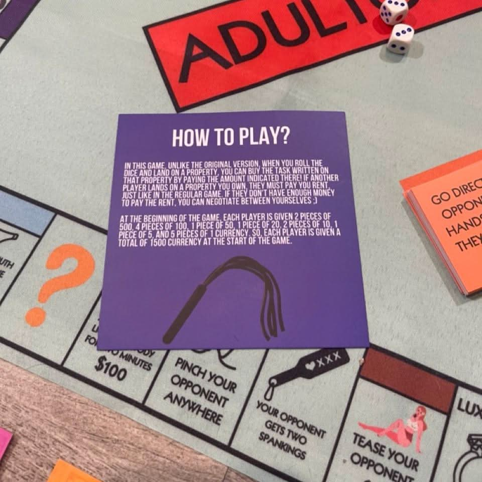 *NEW* Adultopoly™ Redefined