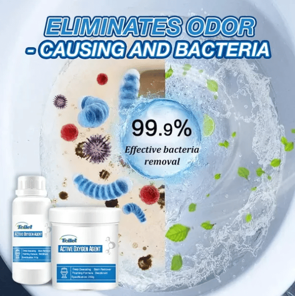 ⚡LAST DAY-68% OFF 🍶Toilet Active Oxygen Agent - 💥SELLING FAST!