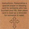 ❤️ Heart Prayer Bowl – Rustic Religious Gift with Prayer Cards