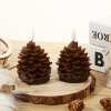 🎅Last Four Hours 50% off🔥Flameless Pinecone Candles Battery Operated