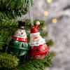 Iron Bell Painted Pendant Christmas Tree Decorations, Buy 3 Save 10%