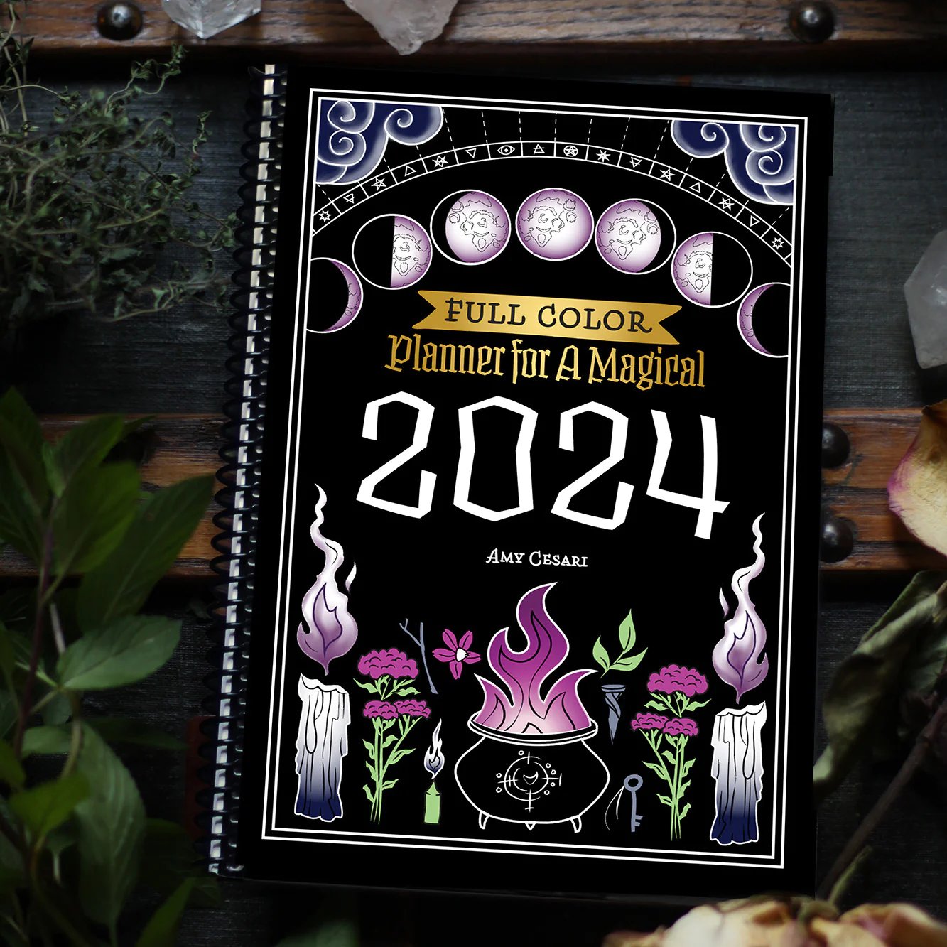 (🎅EARLY CHRISTMAS SALE - 48% OFF) 🎁-🌈📓FULL COLOR PLANNER FOR A MAGICAL 2024