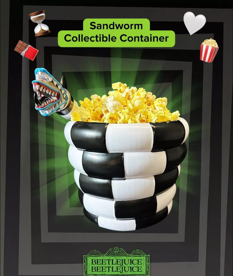 🔥Last Day Promotion - 70% OFF🎁2024 Beetlejuice Popcorn Bucket & Cup🏆Buy 2 Get 🚚Free Shipping