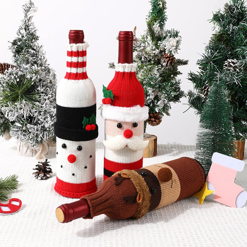 🔥Last Day Promotion - 70% OFF🎁Christmas Wine Bottle Cover Bags🎅