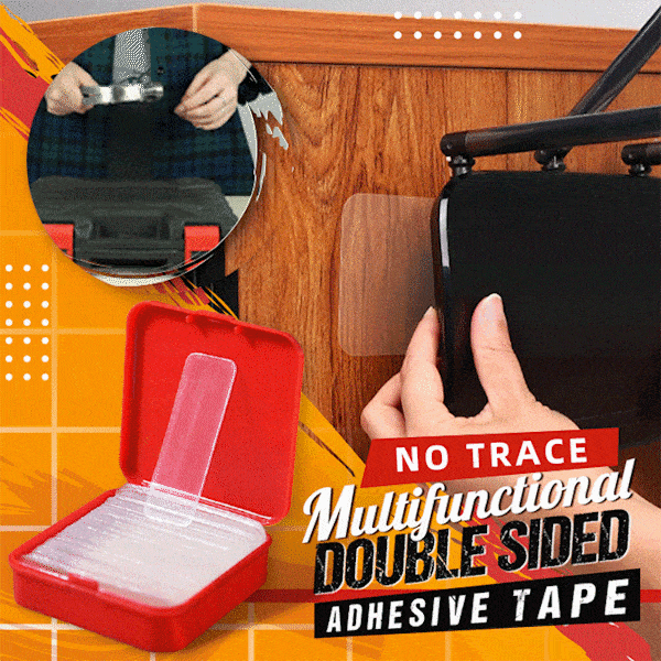 Christmas Hot Sale 48% OFF - Free Multifunctional Cut-Free Portable Double Sided Adhesive Tape(🔥🔥BUY 2 BOXES GET 2 FREE)