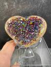 🌈Angel Aura Heart Shaped Rainbow Crystal Cluster🎉Buy 2 Get Free Shipping