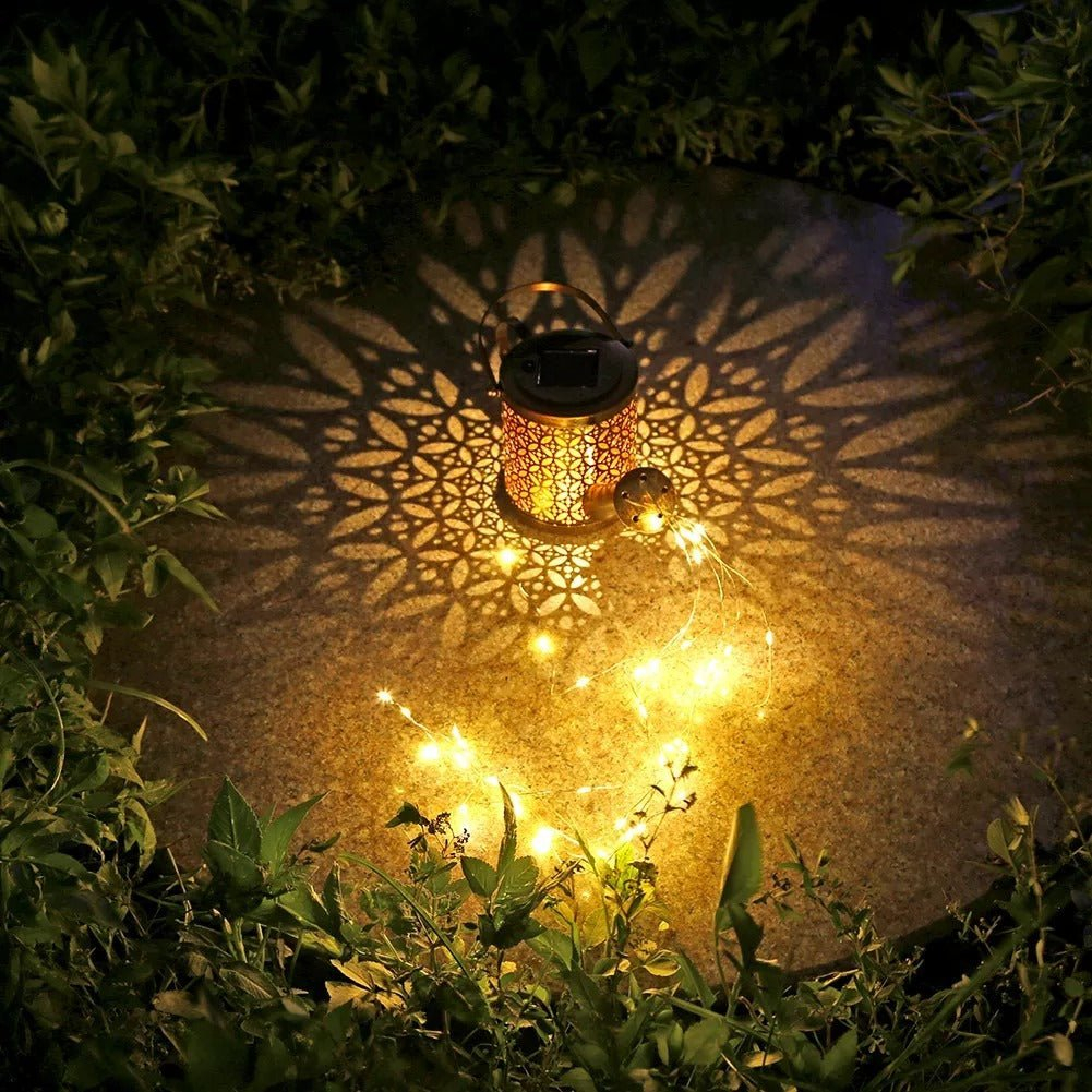 💐Summer Hot Sale- Solar Waterfall Lights💦