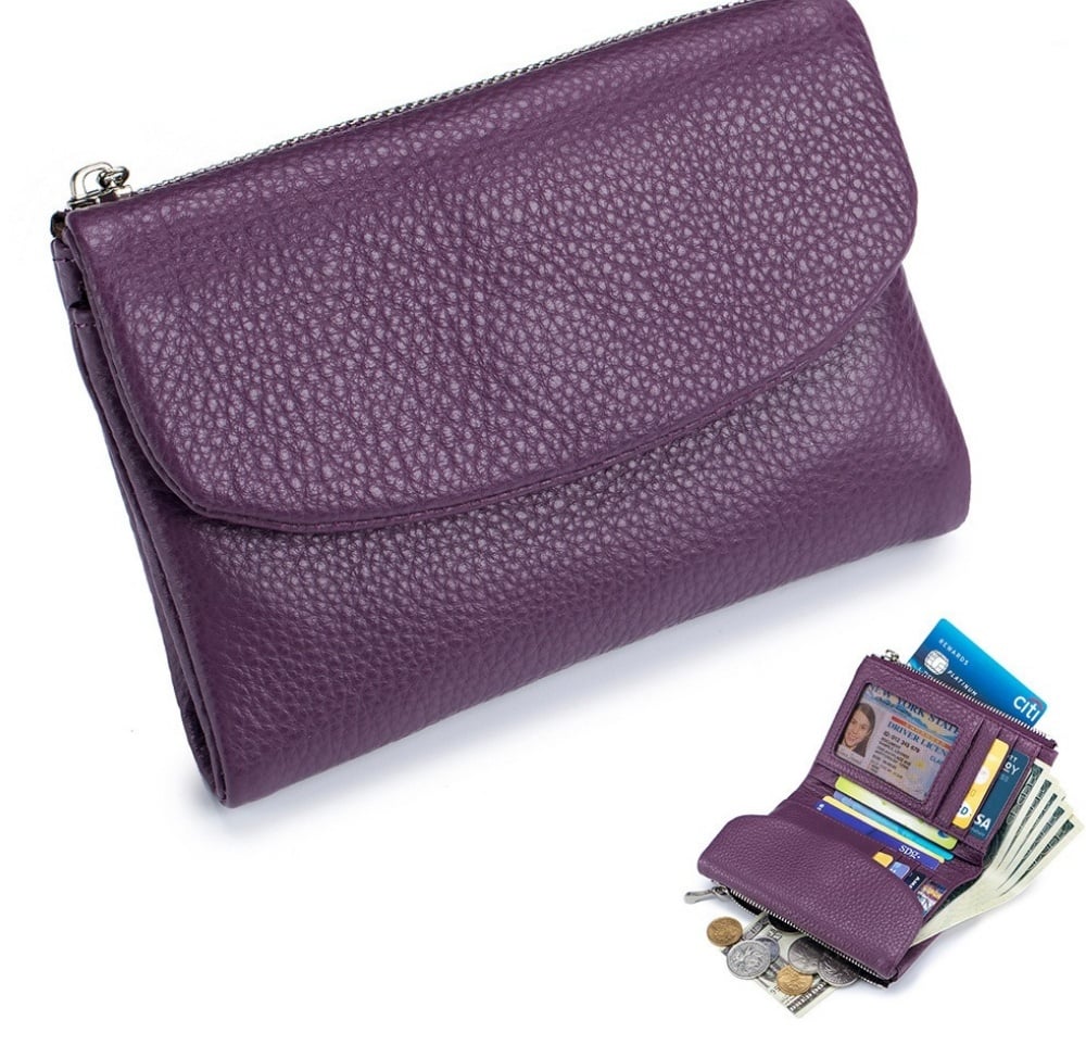 ⏰LAST DAY SALE 50% OFF💥Unisex Pebble Leather Wallet