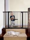 BABELIO New Version Baby Gate with Cat Door, 29.5-40