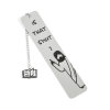 Peeking Jesus - “Is that Smut?” Stainless Steel Bookmark