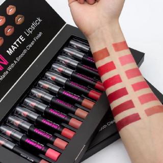 WATERPROOF MATTE LIPSTICK SET (12 PCS/SET)-50% OFF?