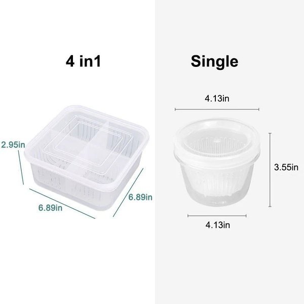 Summer Hot Sale 48% OFF- 2022 Food storage box-Buy 3 Get 1 Free