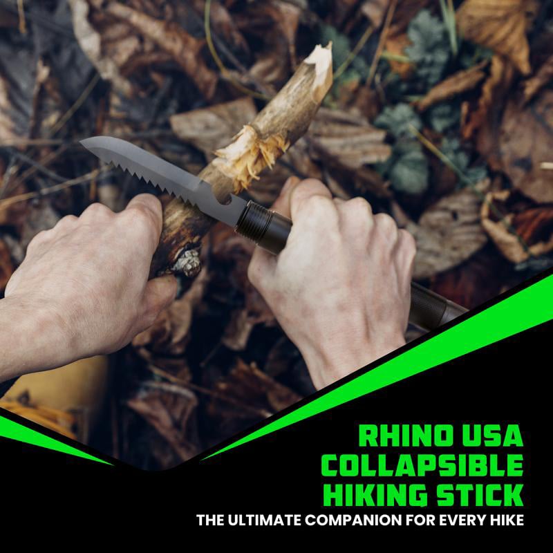 🚶 Tactical Hiking Stick – Essential Gear for Outdoor Adventures