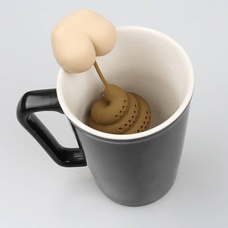 Poop Shaped Funny Tea Infuser - BUY MORE SAVE MORE🎉