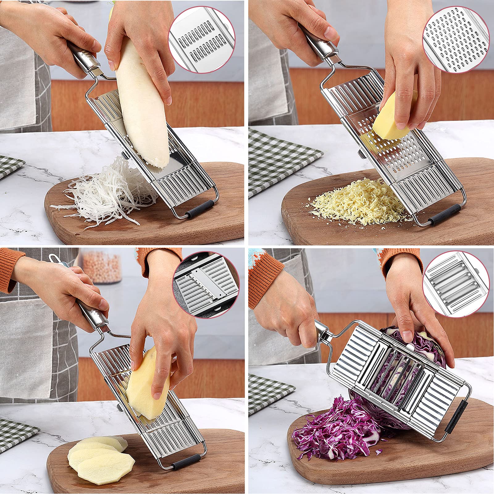 🎄Christmas Sale- 49% OFF💝Multi-Purpose Vegetable Slicer Cuts Set-Buy 2 Free Shipping