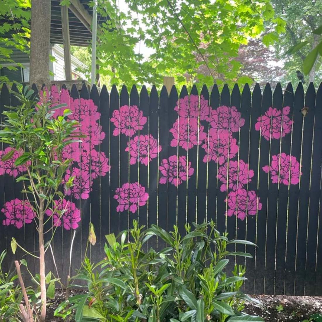 🔥Last Day Promotion 70% OFF🌻Garden Fence Large Flower Stencils