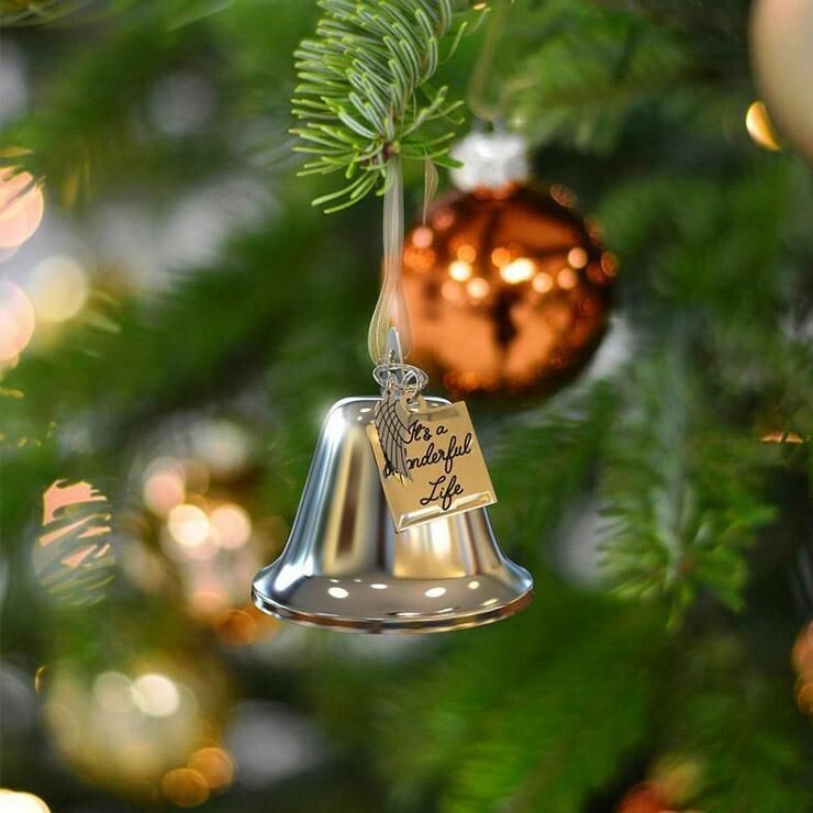 (Early Christmas Sale- 48% OFF) Christmas Ornaments Angel Wings Bell