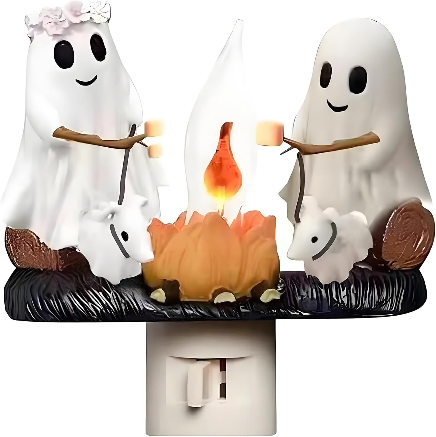 (🎃Early Halloween Sale - 49% OFF)👻2024 Ghost Campfire Flickering Nightlight