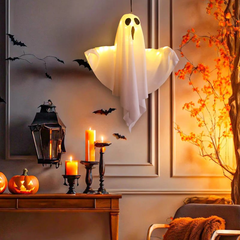 💥Halloween Preview 49% Off - 👻✨Halloween Glowing Ghost Chandelier