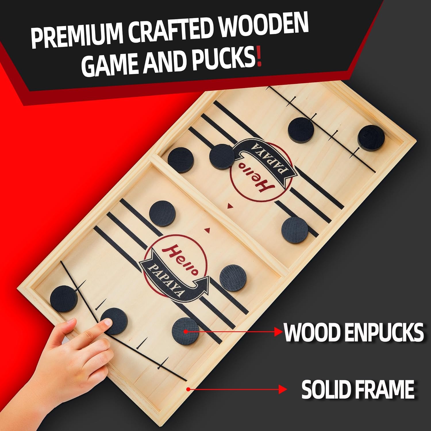 🎄BUY 2 FREE SHIPPING-Wooden Hockey Game
