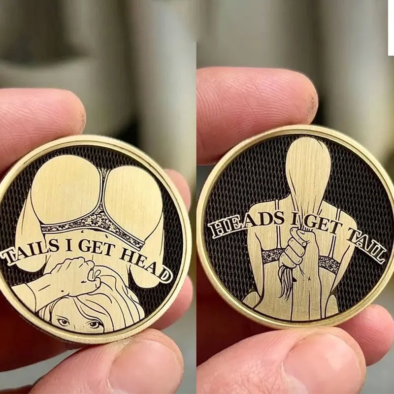 (Limited time discount 🔥 last day) 🎁Funny Heads and Tails Coins