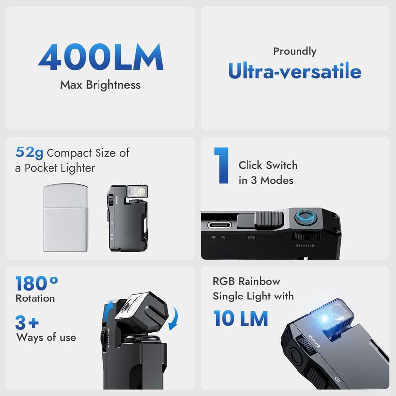 💥LAST DAY SALE 50% OFF💥Pocket Flashlight⚡BUY 2 FREE SHIPPING