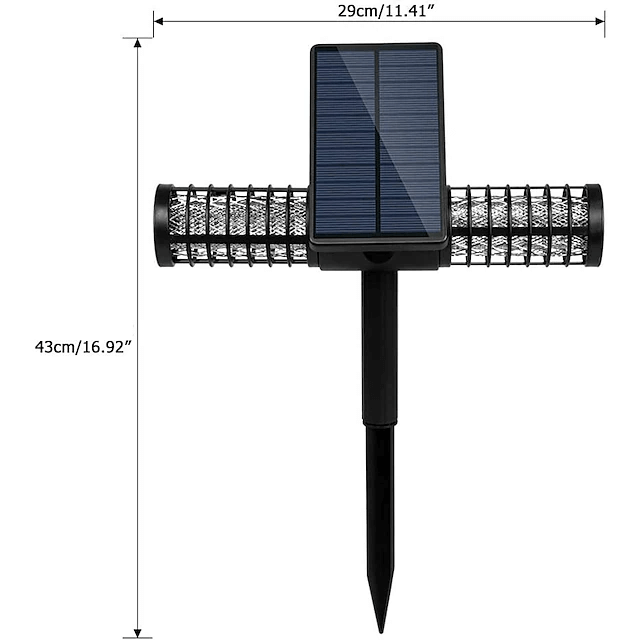 🔥Last Day Promotion - 70% OFF🔥Solar Mosquito Killer UV Led Lamp, BUY 2 FREE SHIPPING