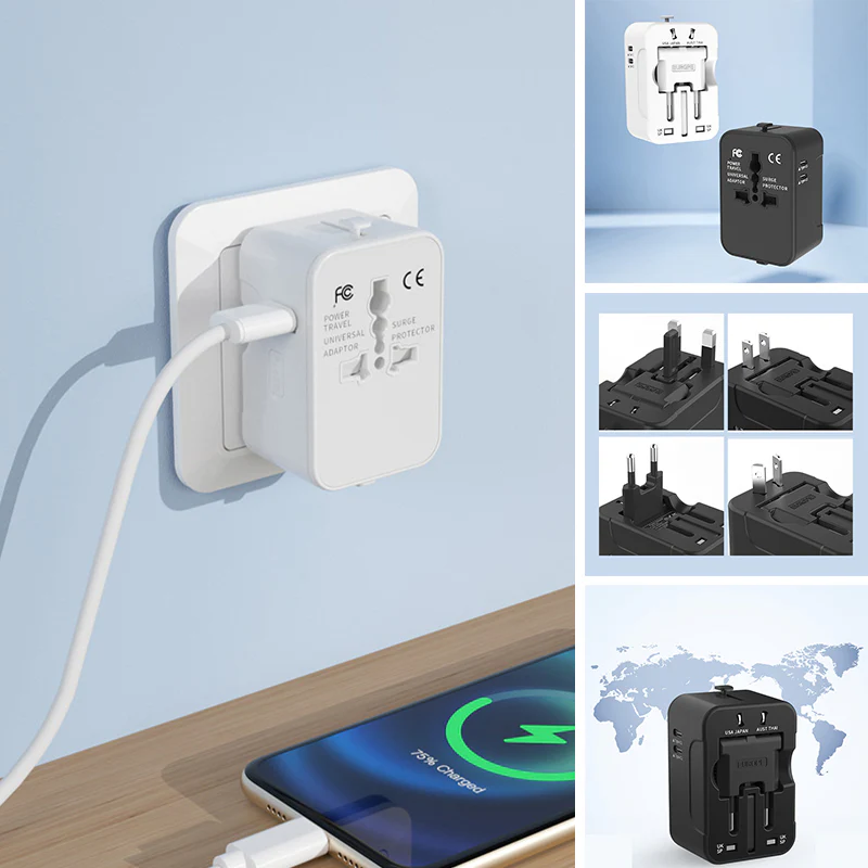 Weltweit Universeller Reiseadapter