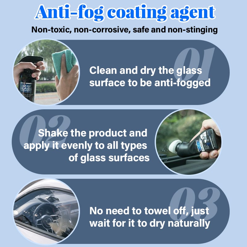 🎄Christmas Hot Sale 70% OFF🎄Micro-molecular Anti-fog Coating Agent Wiper⚡Buy 2 Get 1 Free(3 Pcs)