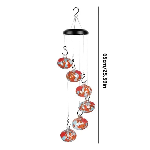 Last Day 49% OFF🎉Charming Wind Chimes Hummingbird feeders